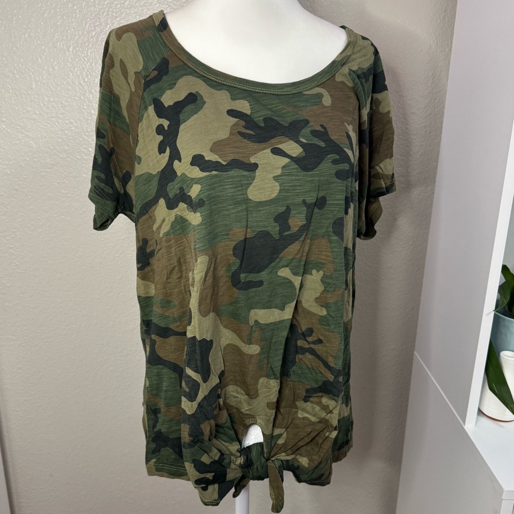 Sanctuary Camo Print Women's Top